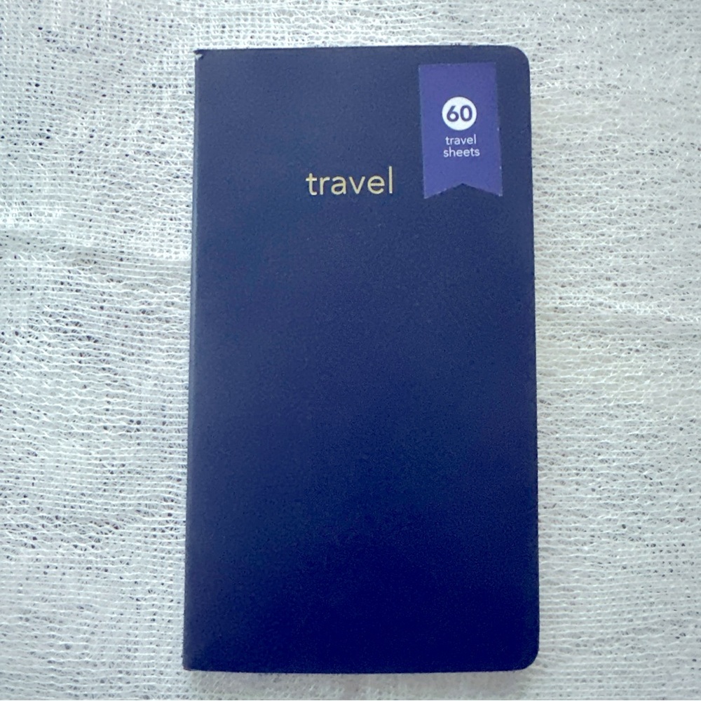 Travel Journal 60 Pages Blue